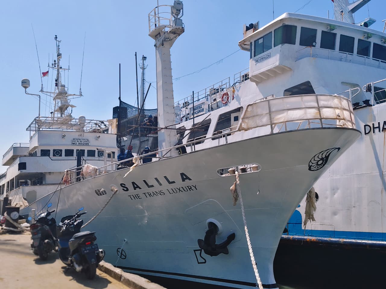 Pemeriksaan KMP Salila, UPP Telaga Biru Tekankan Kesiapan Peralatan Keselamatan dan Navigasi